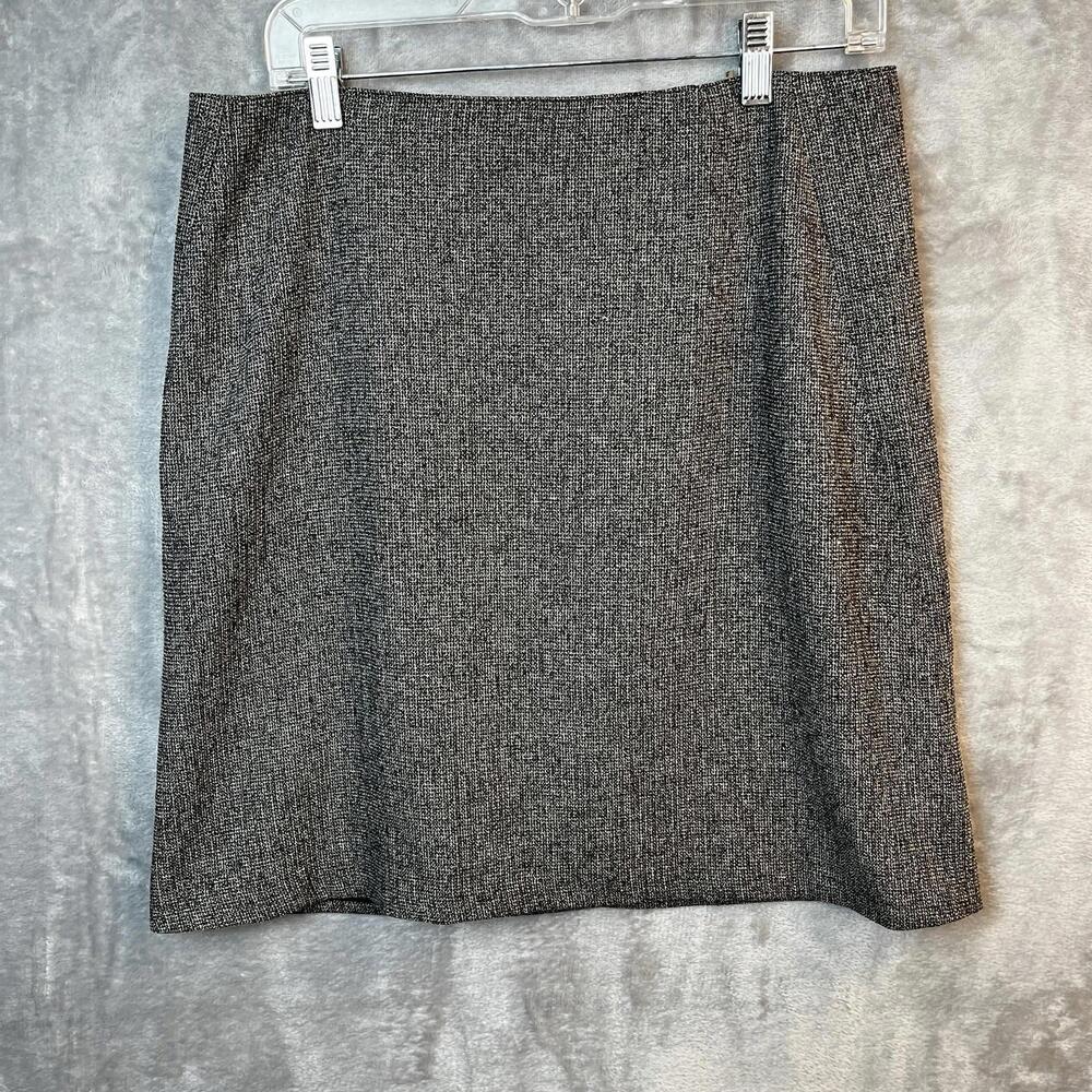 Tahari Womens Pencil Skirt Size 10 Tweed Career Knee‎ length Minimalist Modest